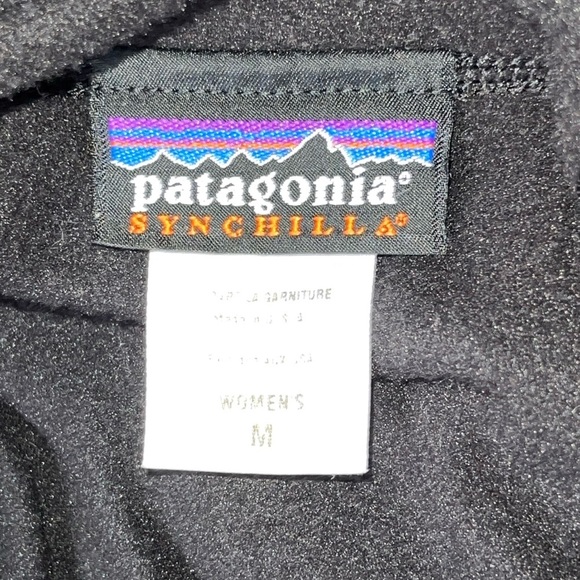 Patagonia Synchilla Black Fleece Hoodie Jacket - Picture 5 of 10
